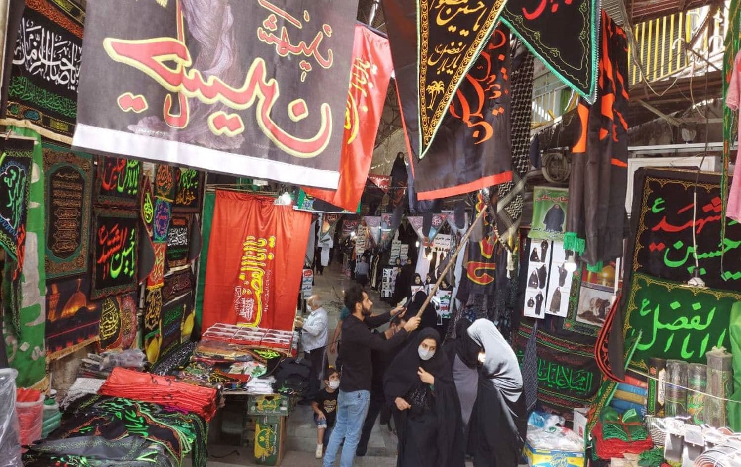 Hamadan marketplace, August 15, 2021. Photo: Jabar Dastbaz