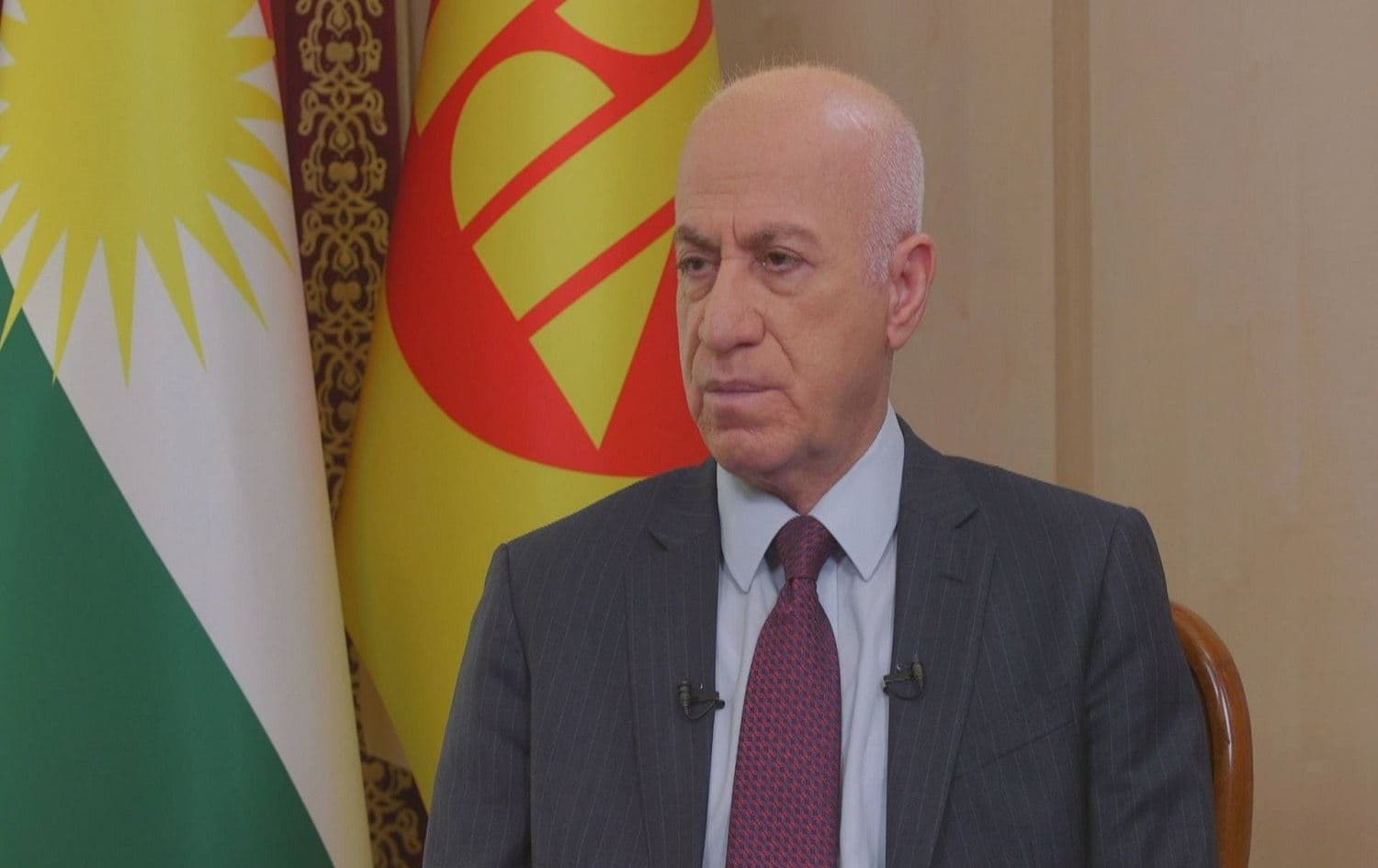 Mahmood Mohammed speaking to Rudaw on August 17, 2021. Photo: Rudaw