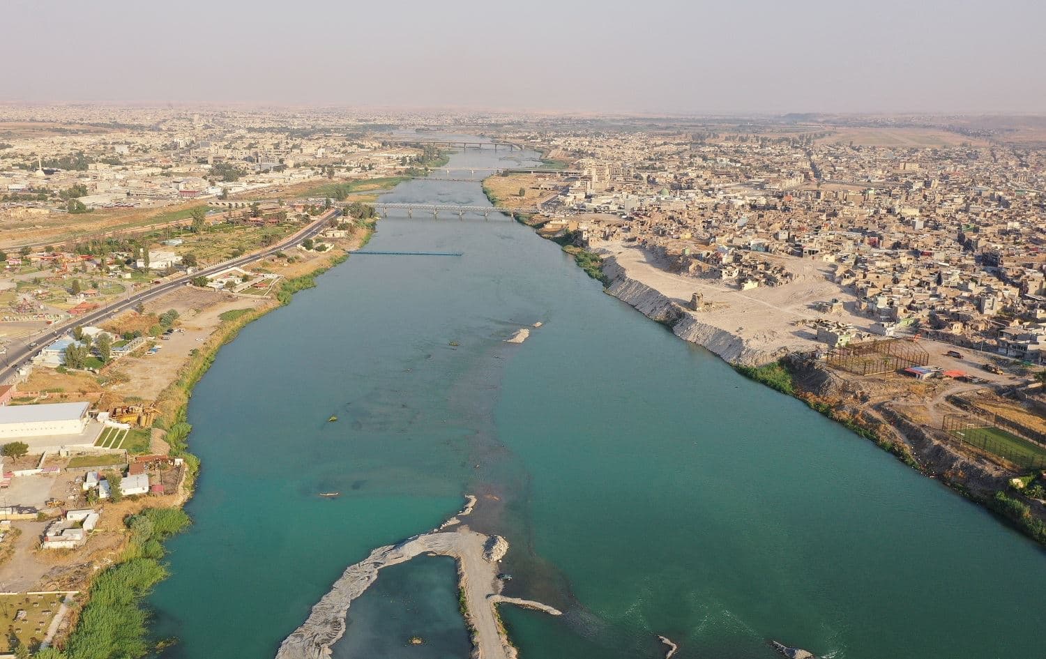 The Tigris River running through the city of Mosul. File photo: Bilind T. Abdullah/Rudaw