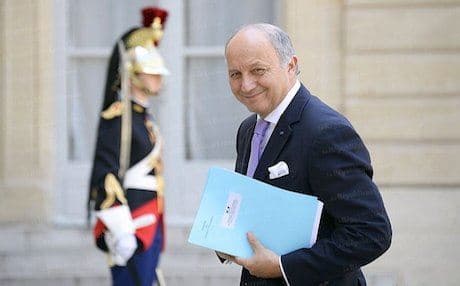Fabius: “People are dying and we have to come back from vacation.” Photo: AFP