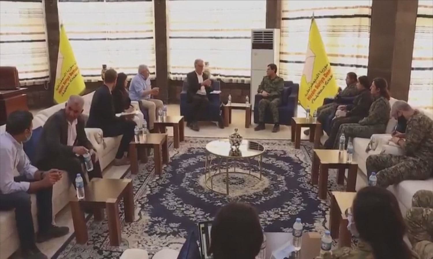  ‘Amerîkayê tekezî li ser yekgirtina aliyên Kurdî kir’