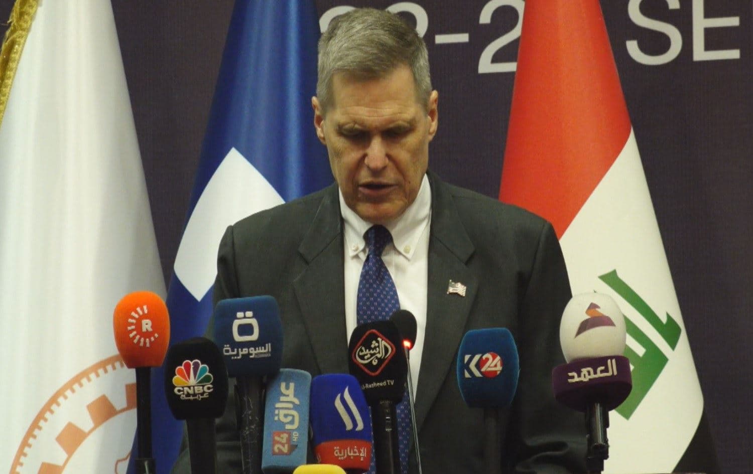 US Ambassador to Iraq Matthew Tueller. Photo: Rudaw