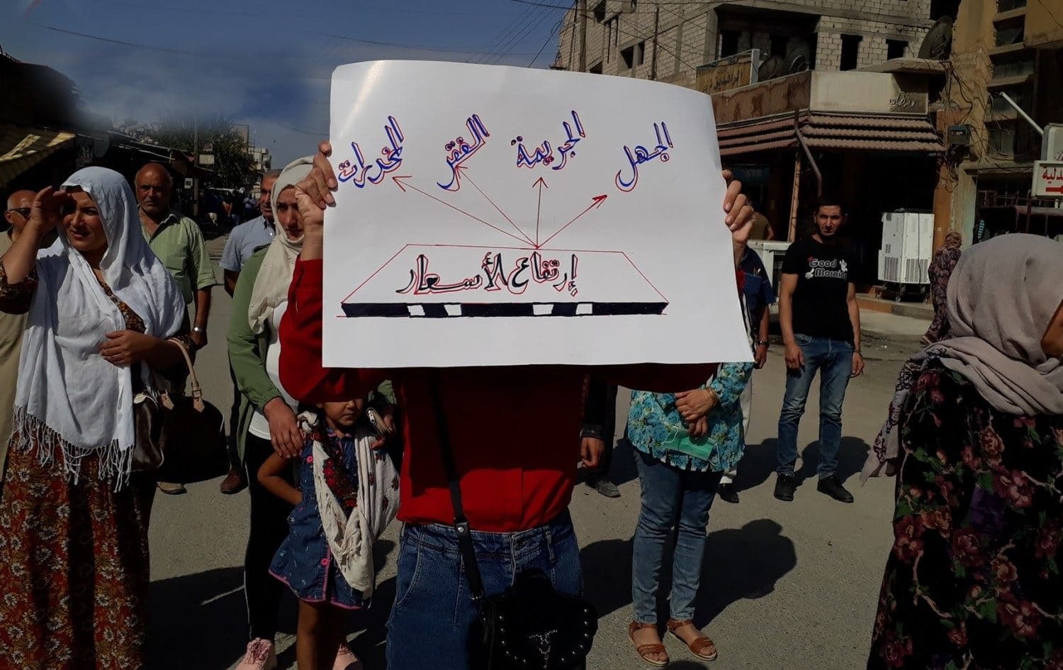 Protests in Amuda against high fuel prices. Date: September 23, 2021. Photo: ENKS