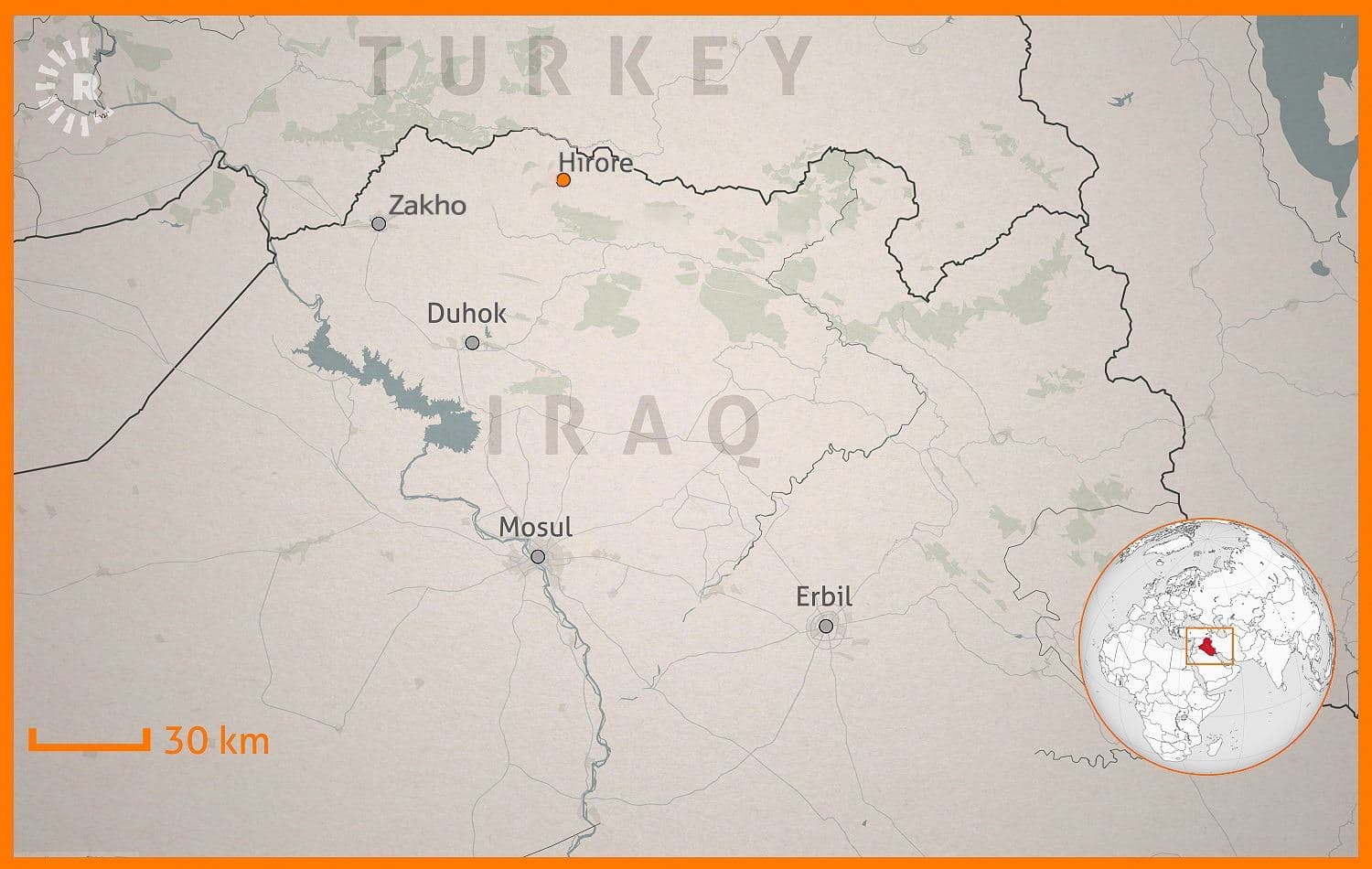 Graphic: Maps4News; Sarkawt Mohammed/Rudaw