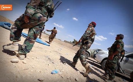 Kurdish Peshmerga forces near Mosul. Photo: Rudaw