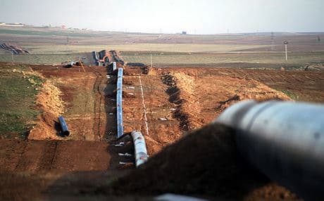 The Kurds have been exporting oil through a pipeline to the Turkish port of Ceyhan. Photo: AA