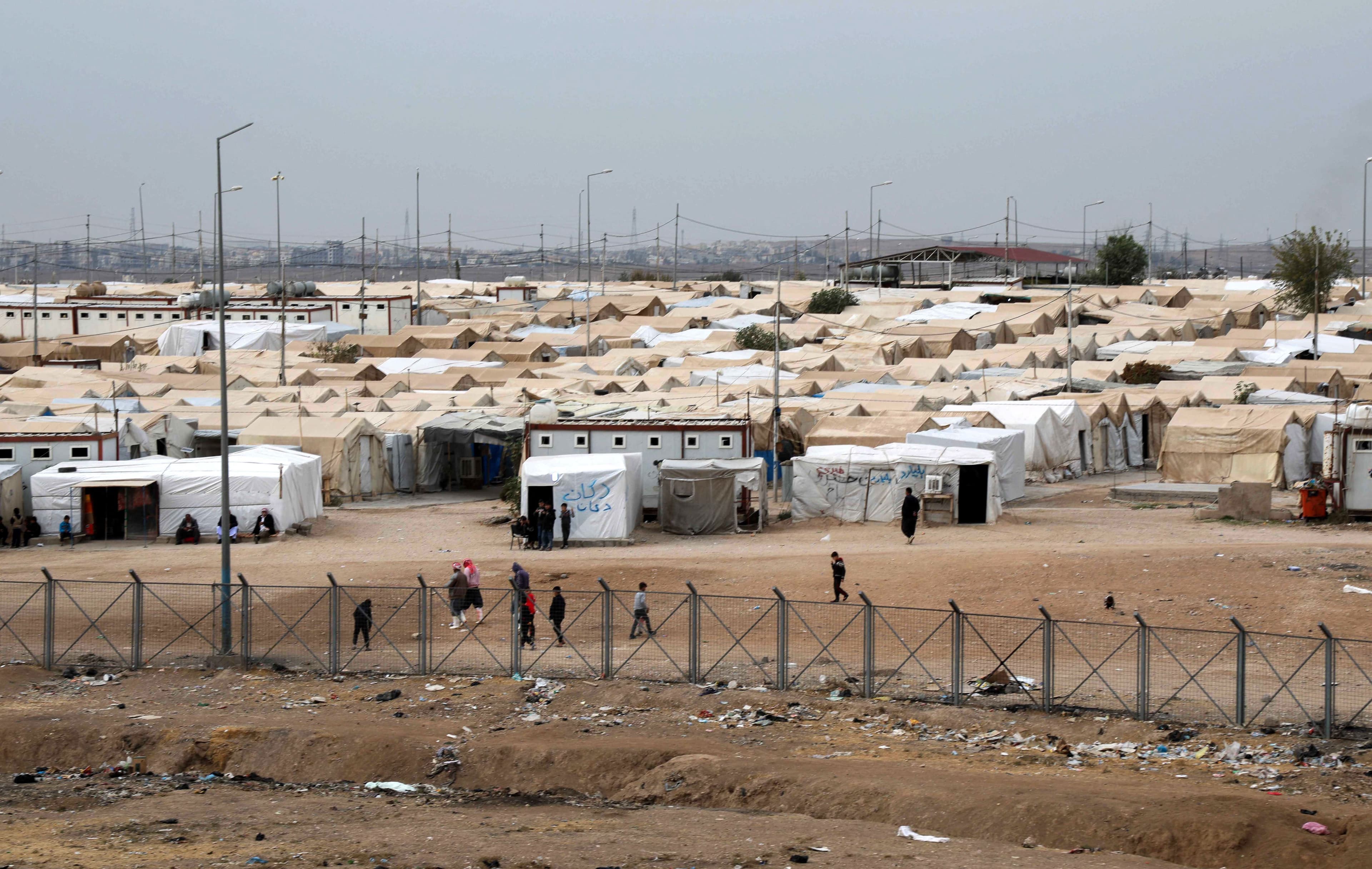 Sharya camp for internally displaced persons (IDPs), 15 kilometres from Dohuk, taken on  November 20, 2021. Photo: Safin Hamed / AFP