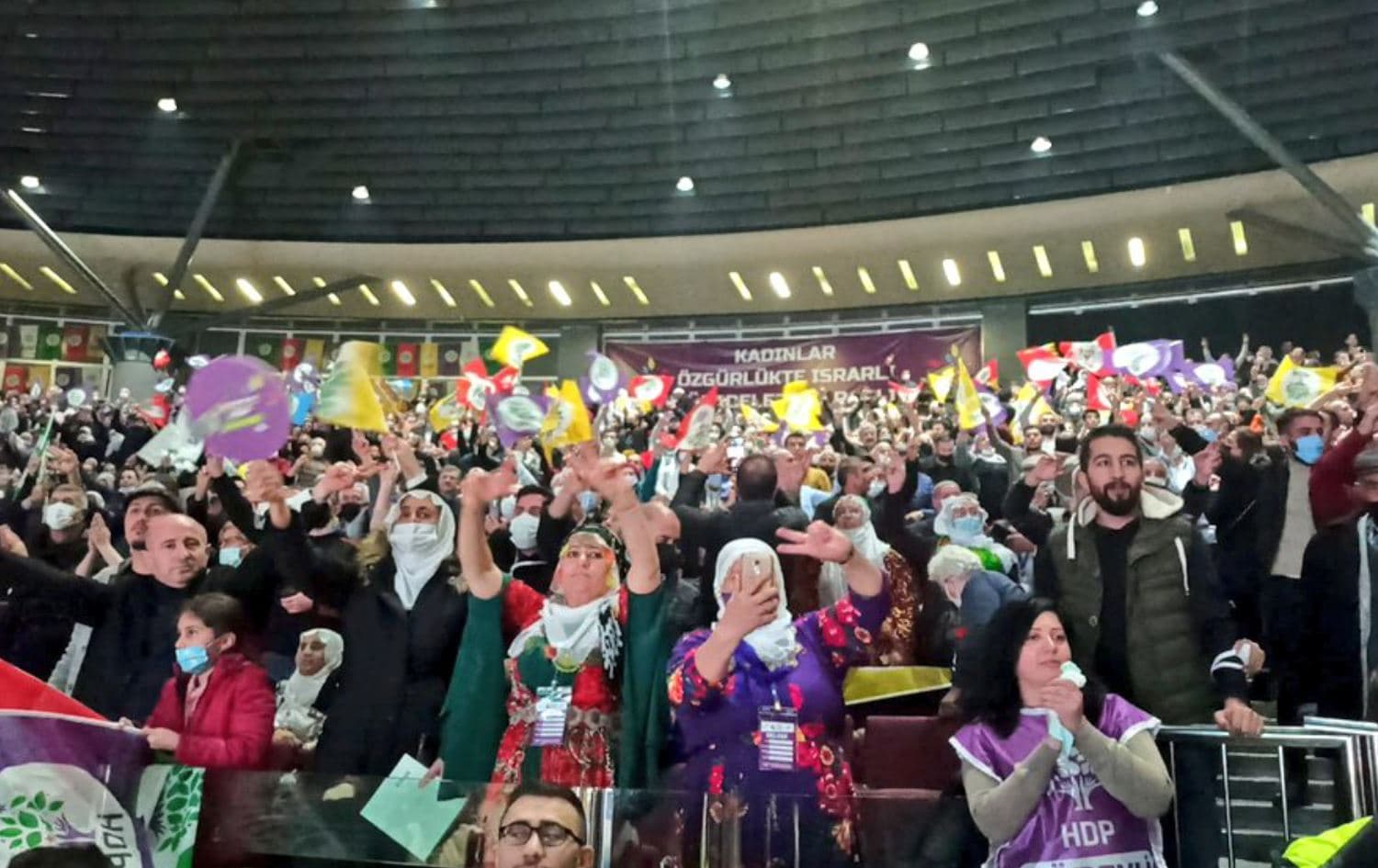 HDP provincial congress in Istanbul on December 12, 2021. Photo: handout/HDP
