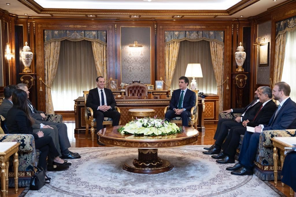 McGurk ve Neçirvan Barzani görüşmesinden