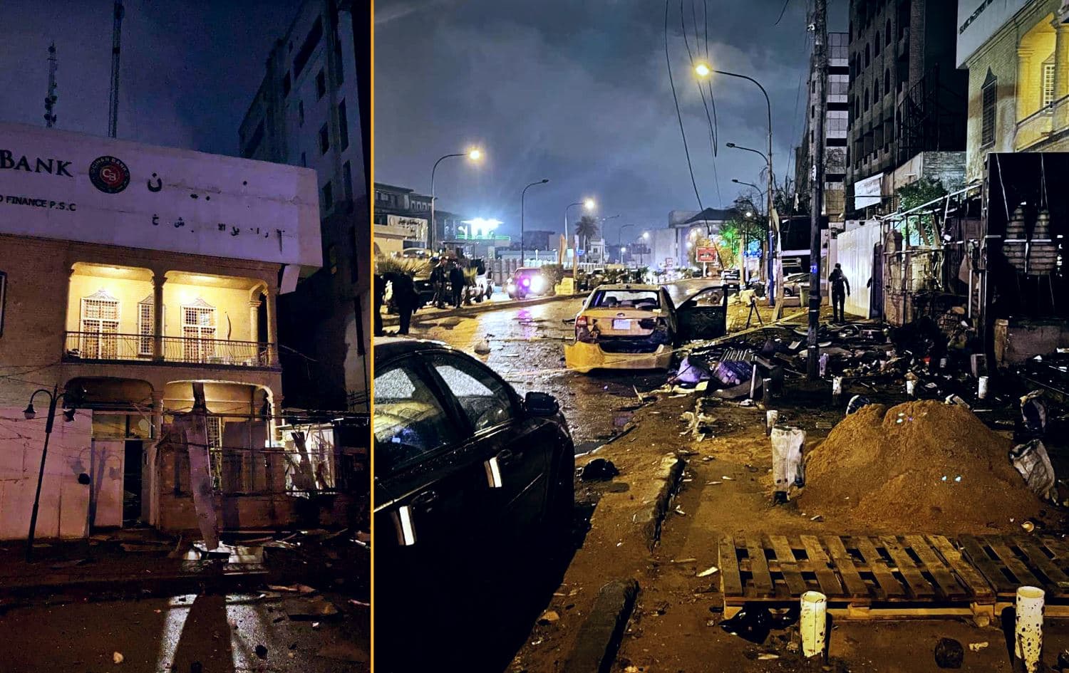 Aftermath of explosion in Karrada, Baghdad. Photo: Halkawt Aziz/ Rudaw