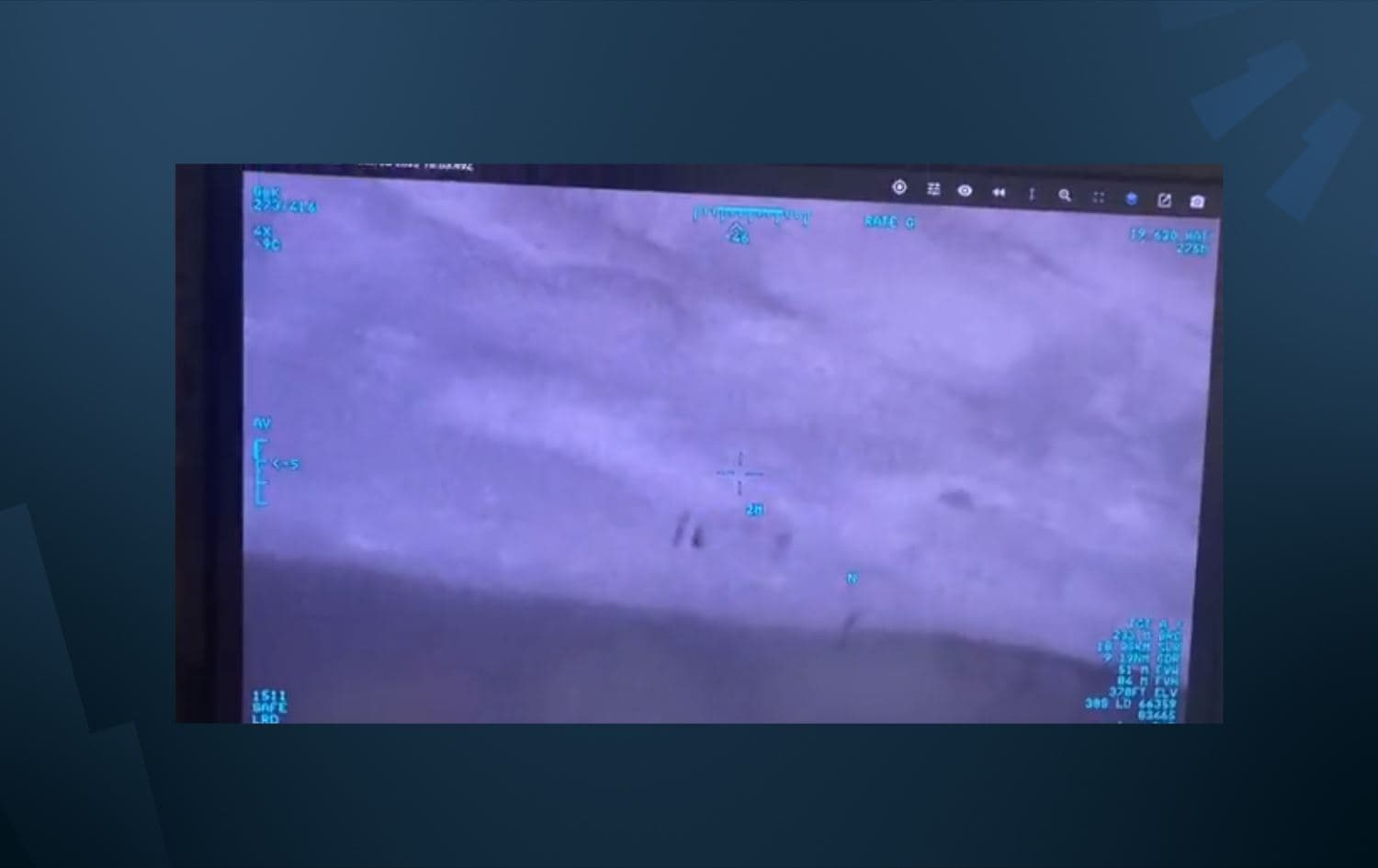 Iraqi air force targets four ISIS members in Salahaddin. Photo: screenshot/Yehia Rasool/Twitter 