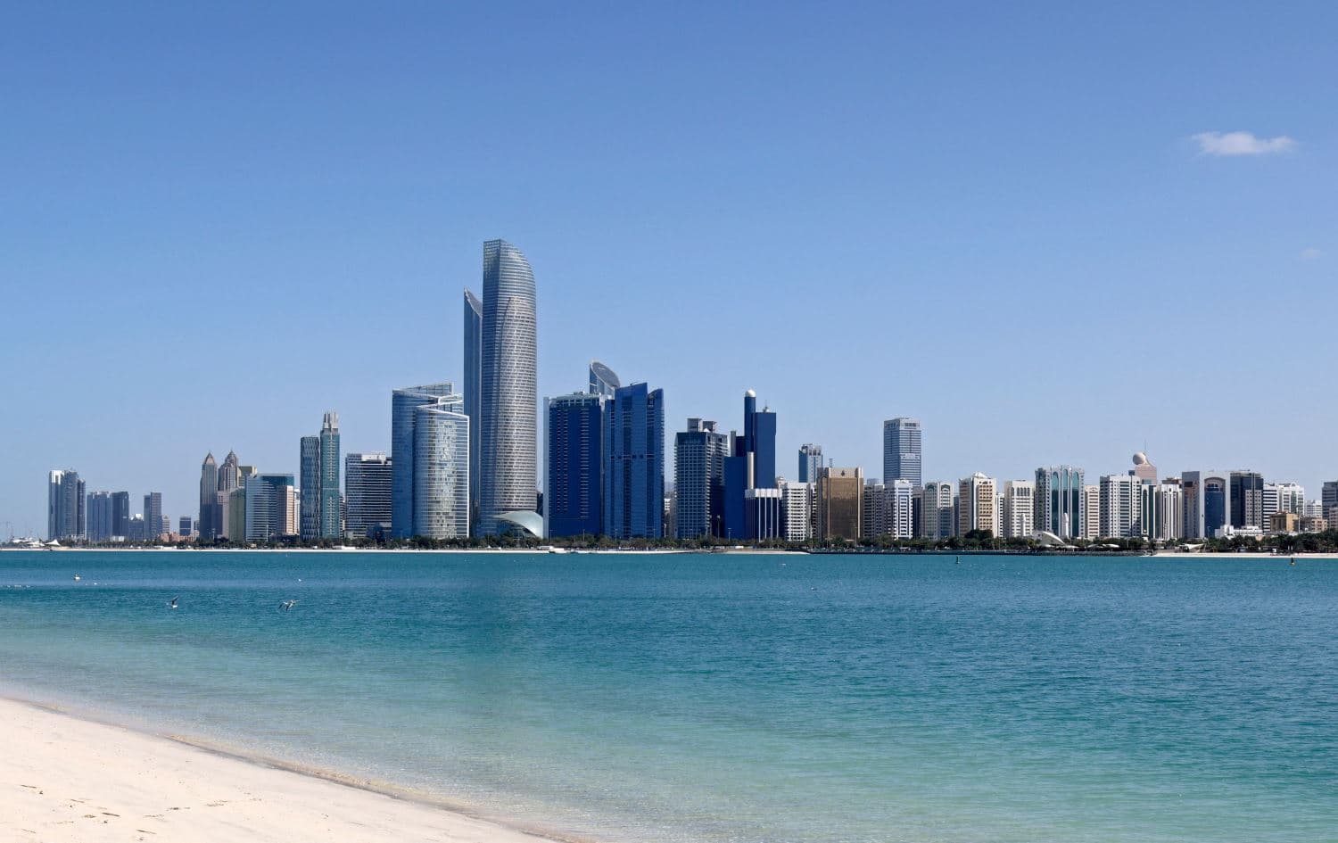 UAE skyline: Karim Sahib/AFP
