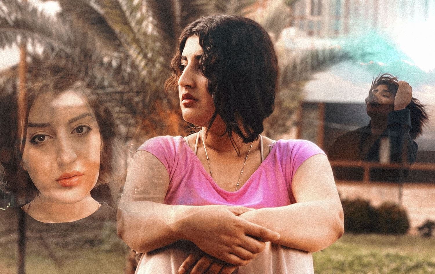 Mari Sam was found dead in Erbil on March 6, 2022. Photos: Mari Sam/Facebook; Graphic: Rudaw