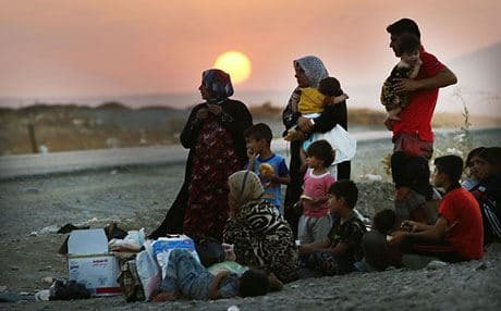 Photo: Yezidi refugees in Duhok