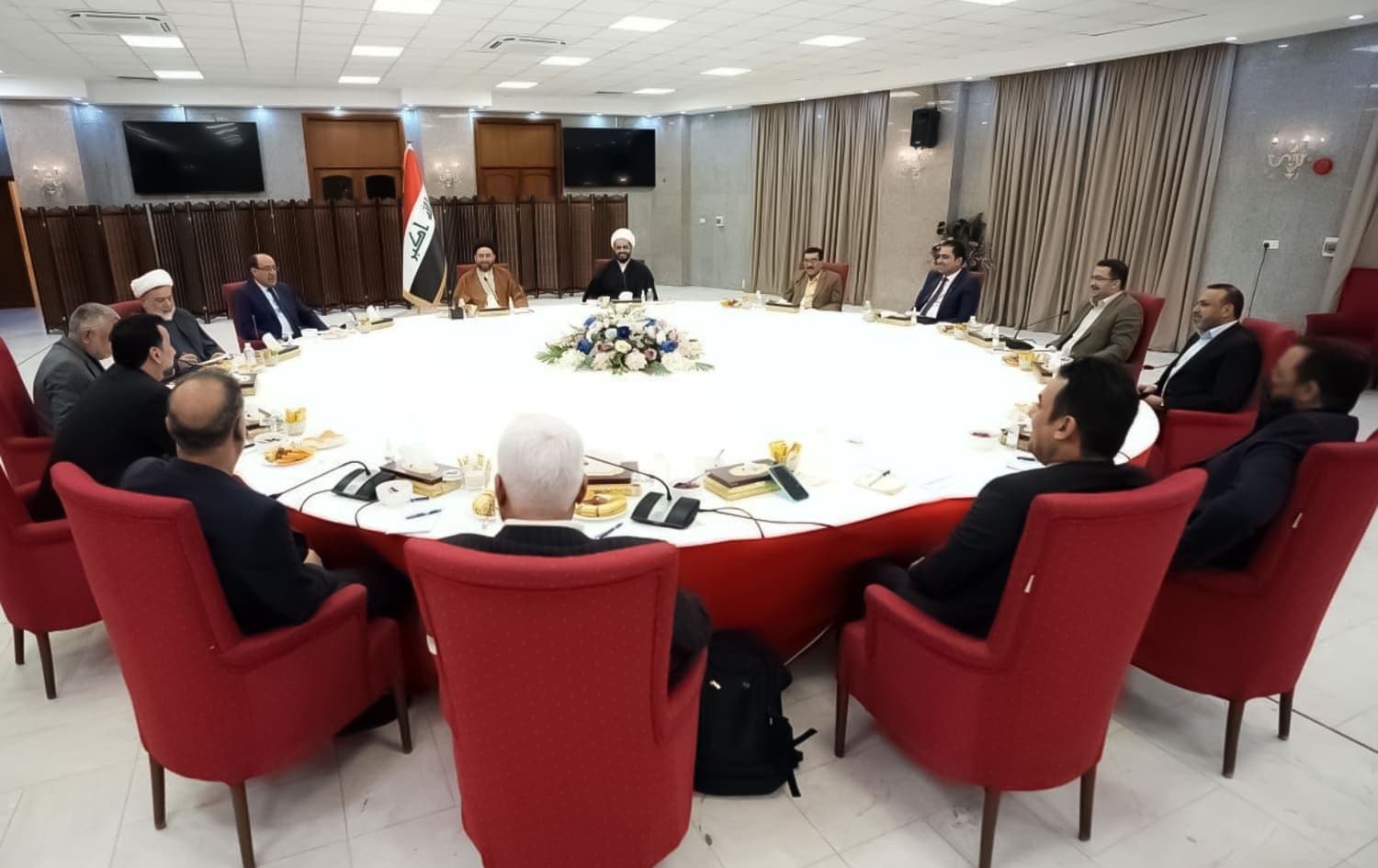 Coordination Framework meeting in Baghdad on March 21, 2022. Photo: State of Law Coalition media