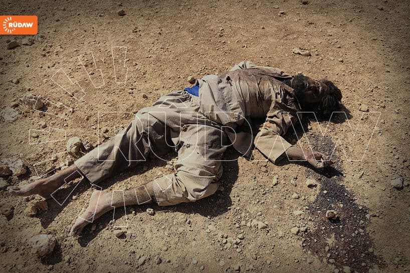 In Photos; Peshmarga Battles IS in Zartik Mountain