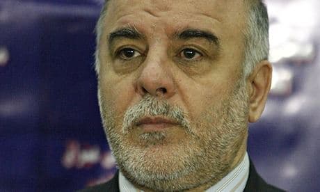 Iraq’s Prime Minister Haidar al-Abadi managed to have his cabinet sworn in at an uproarious parliament session. AFP file photo.