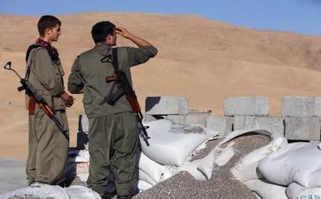 Fighters of the Kurdistan Workers Party (PKK) in Iraq. Photo: AFP.