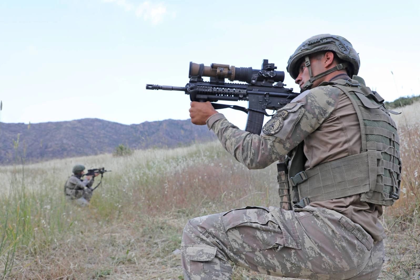 File photo of Turkish soldier in Kurdistan Region. Credit: Turkish defense ministry 