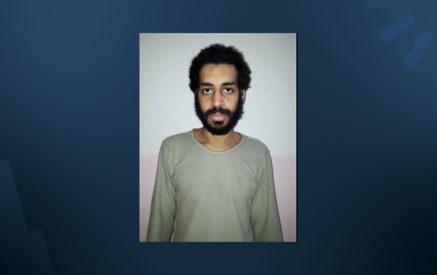 Alexanda Kotey in Amouda, Syria. Photo: handed out by SDF on February 9, 2018. 