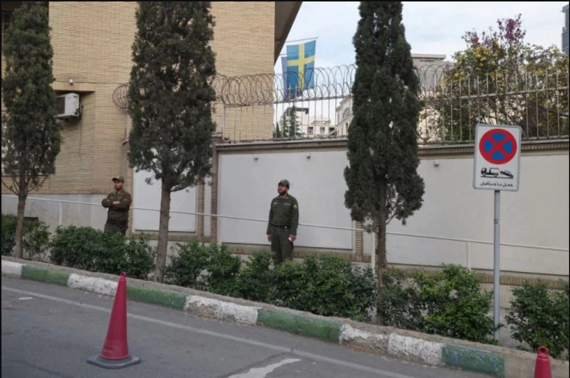 The embassy of Sweden in Tehran. Photo: file/AFP