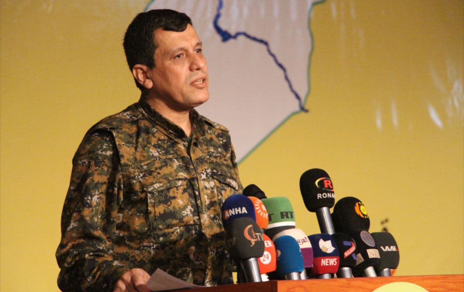 SDF General Commander Mazloum Abdi. Photo: file/ANHA