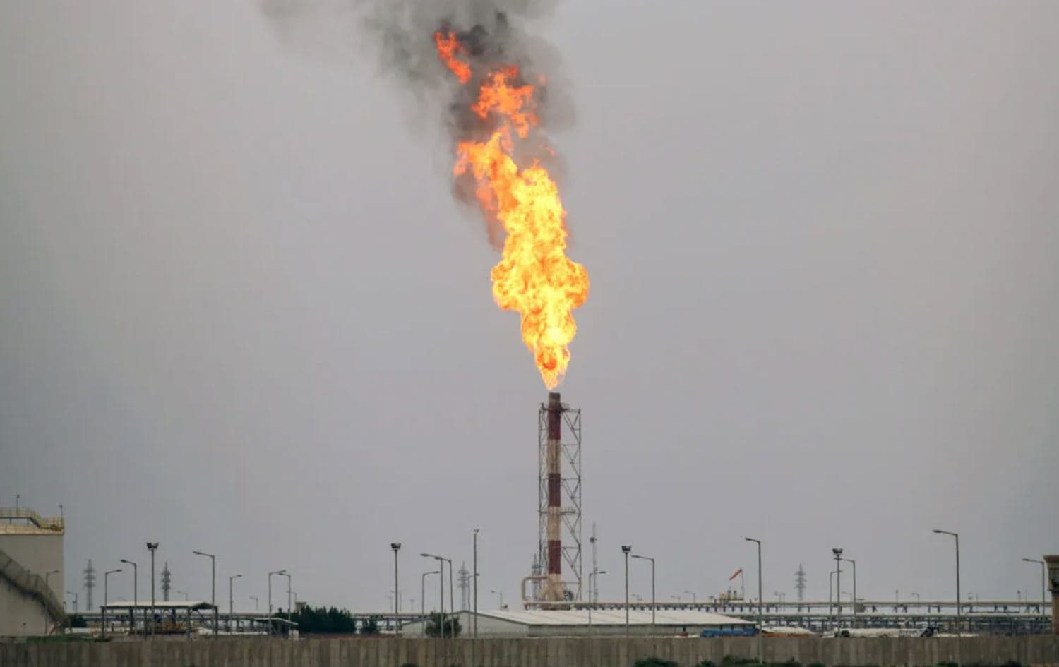 Oil field in Basra. File photo: AFP 