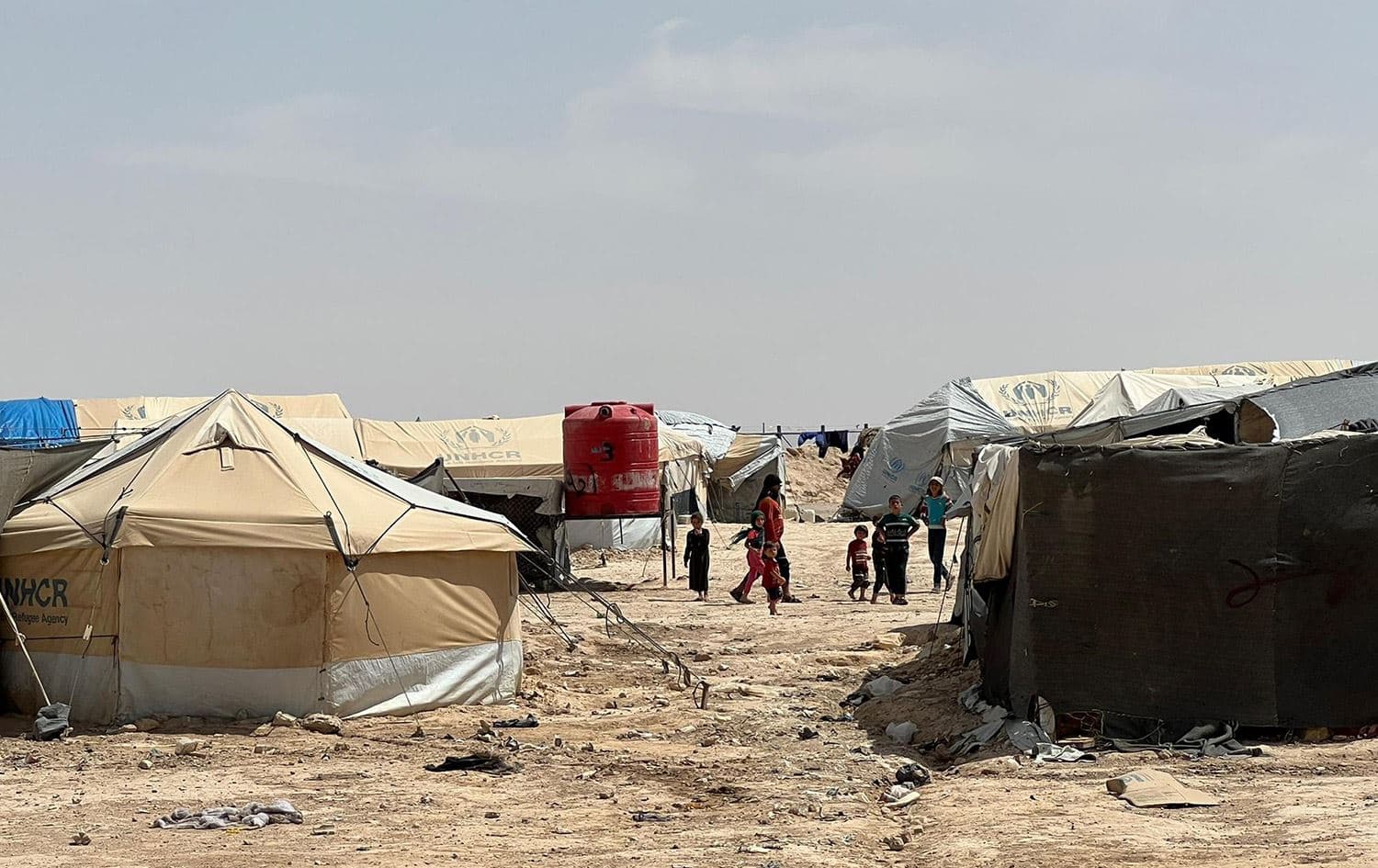  Al-Hol camp in northeast Syria, on June 5, 2022. Photo: United Nations Assistance Mission for Iraq/Facebook