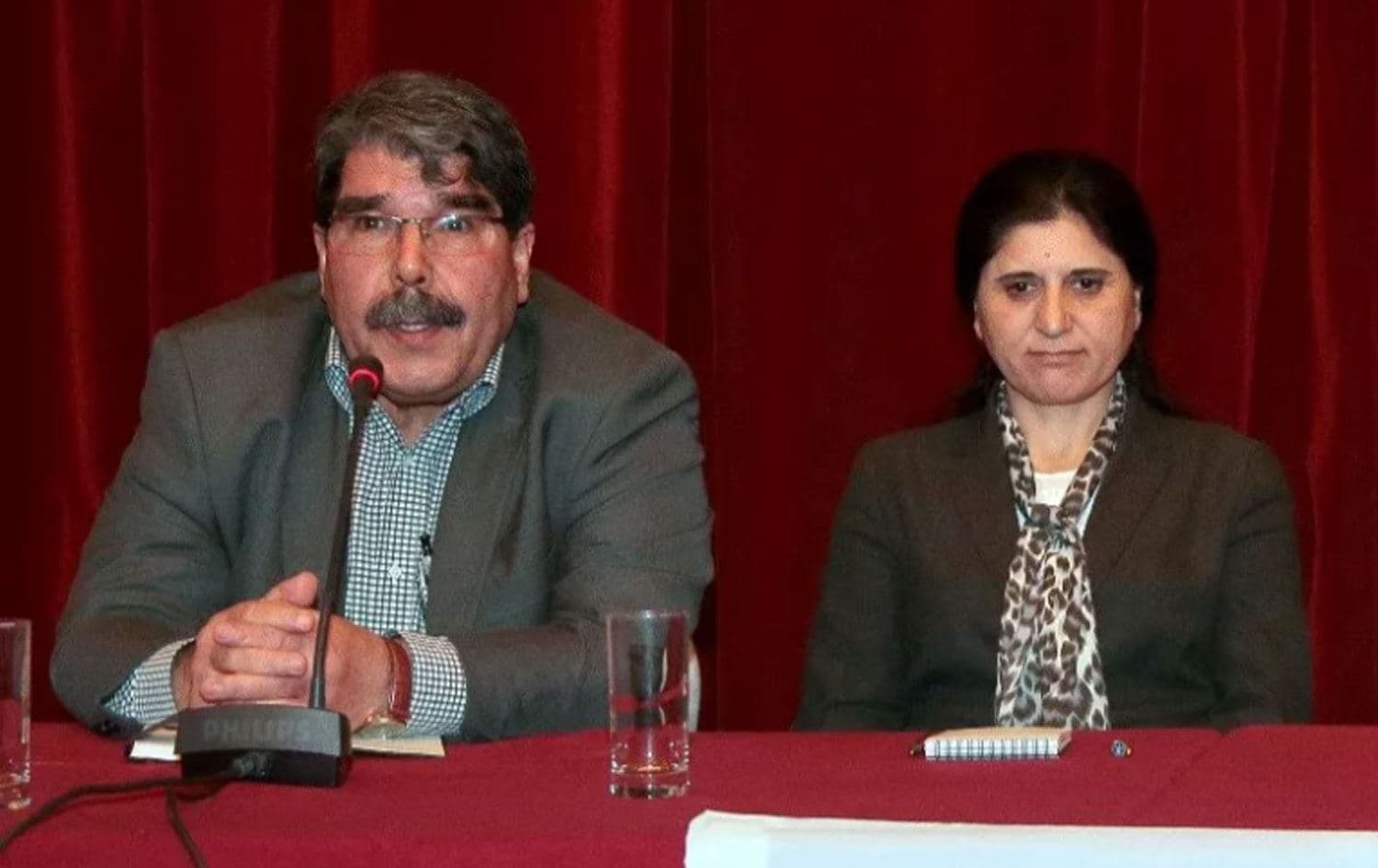 Salih Müslim ve Asya Abdullah 