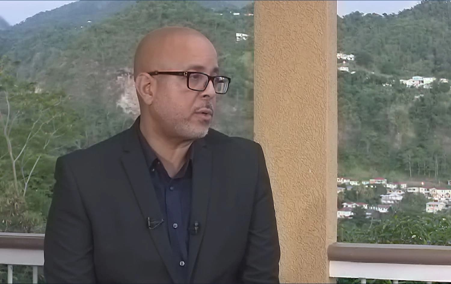 Kenneth Green  managing director at Advance Global Partners in Dominica speaking to Rudaw on June 23, 2022. Photo: Rudaw