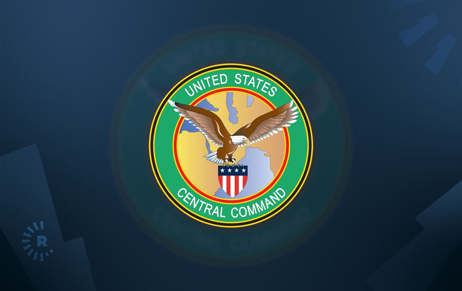 US Central Command logo. Graphic: Rudaw