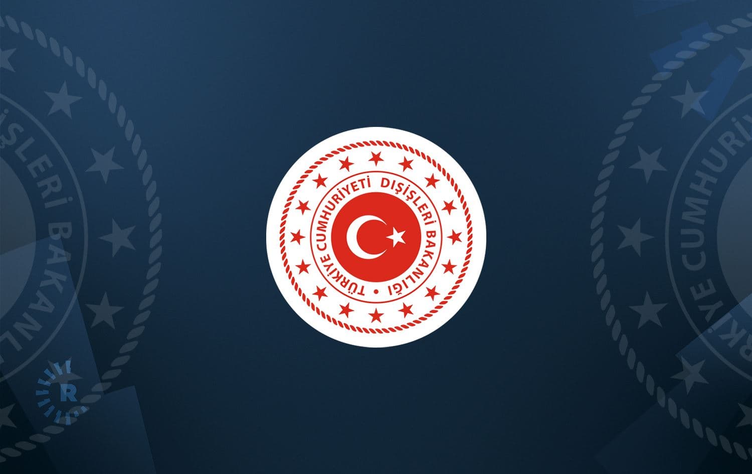 Logo of the Turkish foreign ministry. Graphic: Rudaw