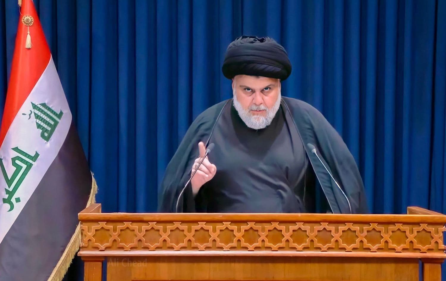 Top Shiite cleric Muqtada al-Sadr. Photo: Sadr's office