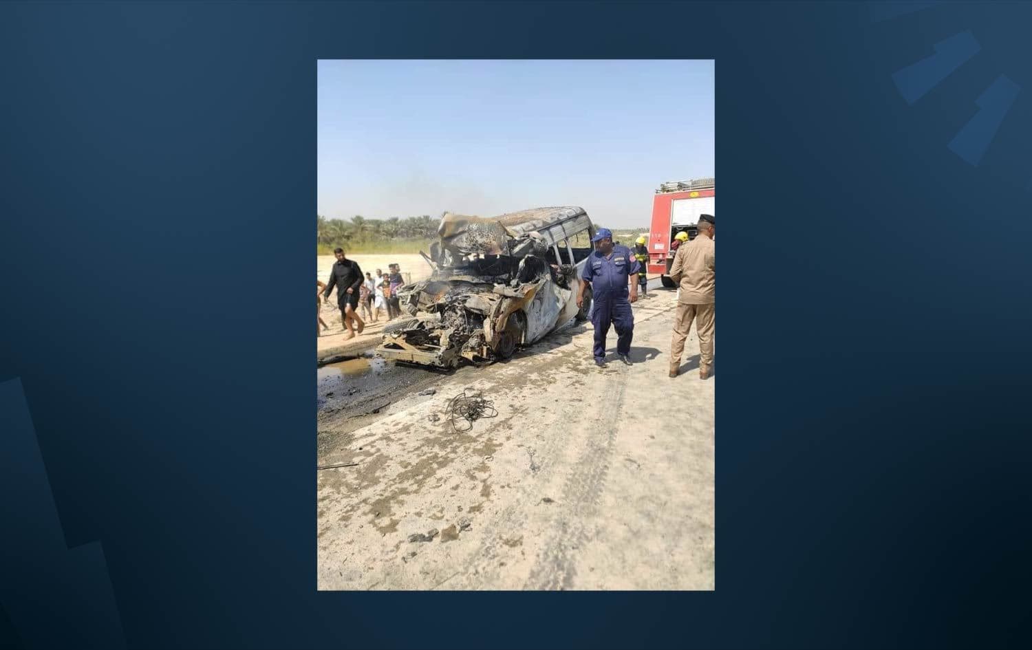 لە رووداوێکی هاتووچۆدا لە بابل 10 زیارەتکاری ئێرانی و شۆفێرێکی عێراقی گیانیان لەدەستدا