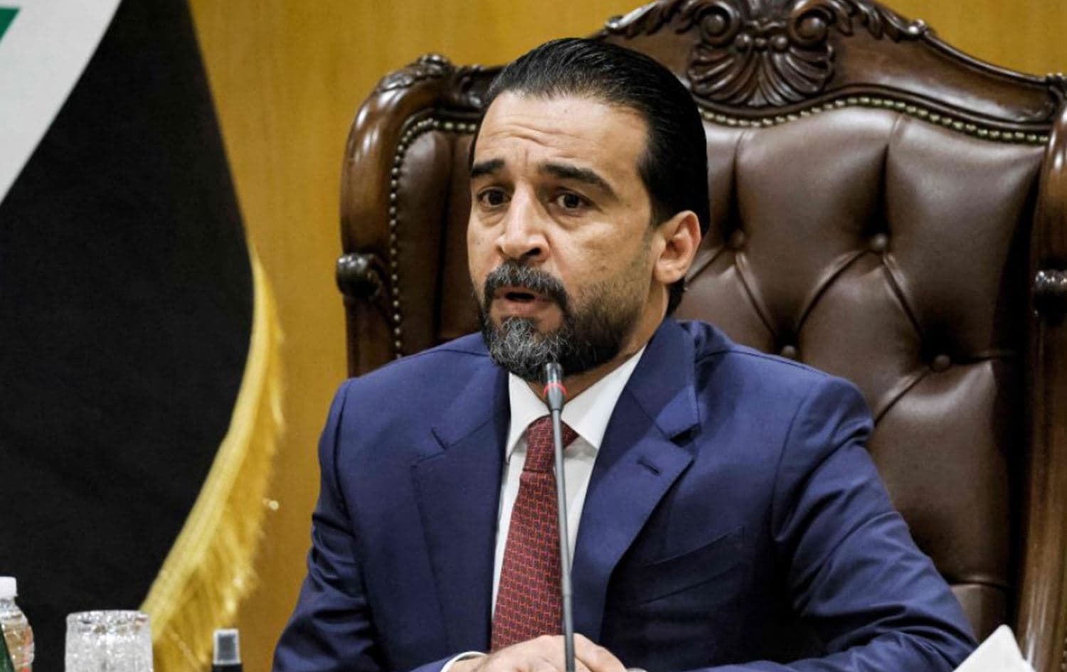 Speaker of the Iraqi Parliament Mohammed al-Halbousi. Photo: AFP