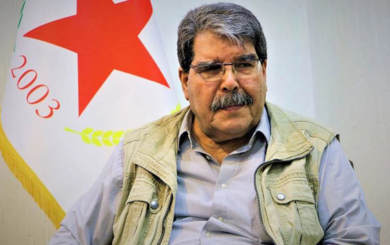 Demokratik Birlik Partisi (PYD) Eş Başkanı Salih Müslim