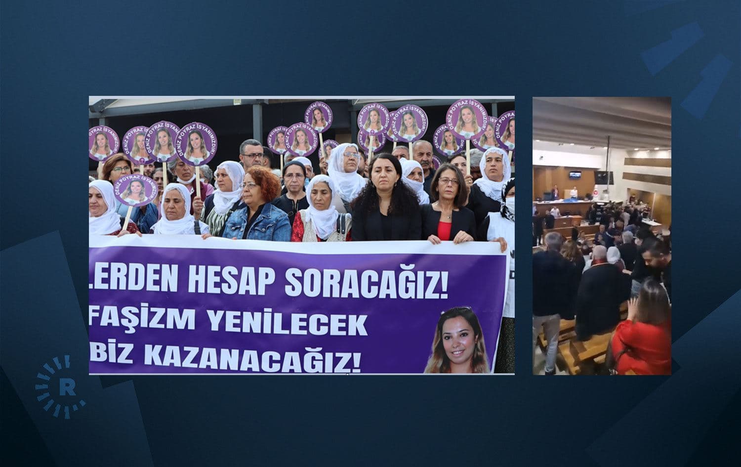 Daxuyaniya rojnamevanî ya berî civîna dadgehê ya doza Denîz Poyraz