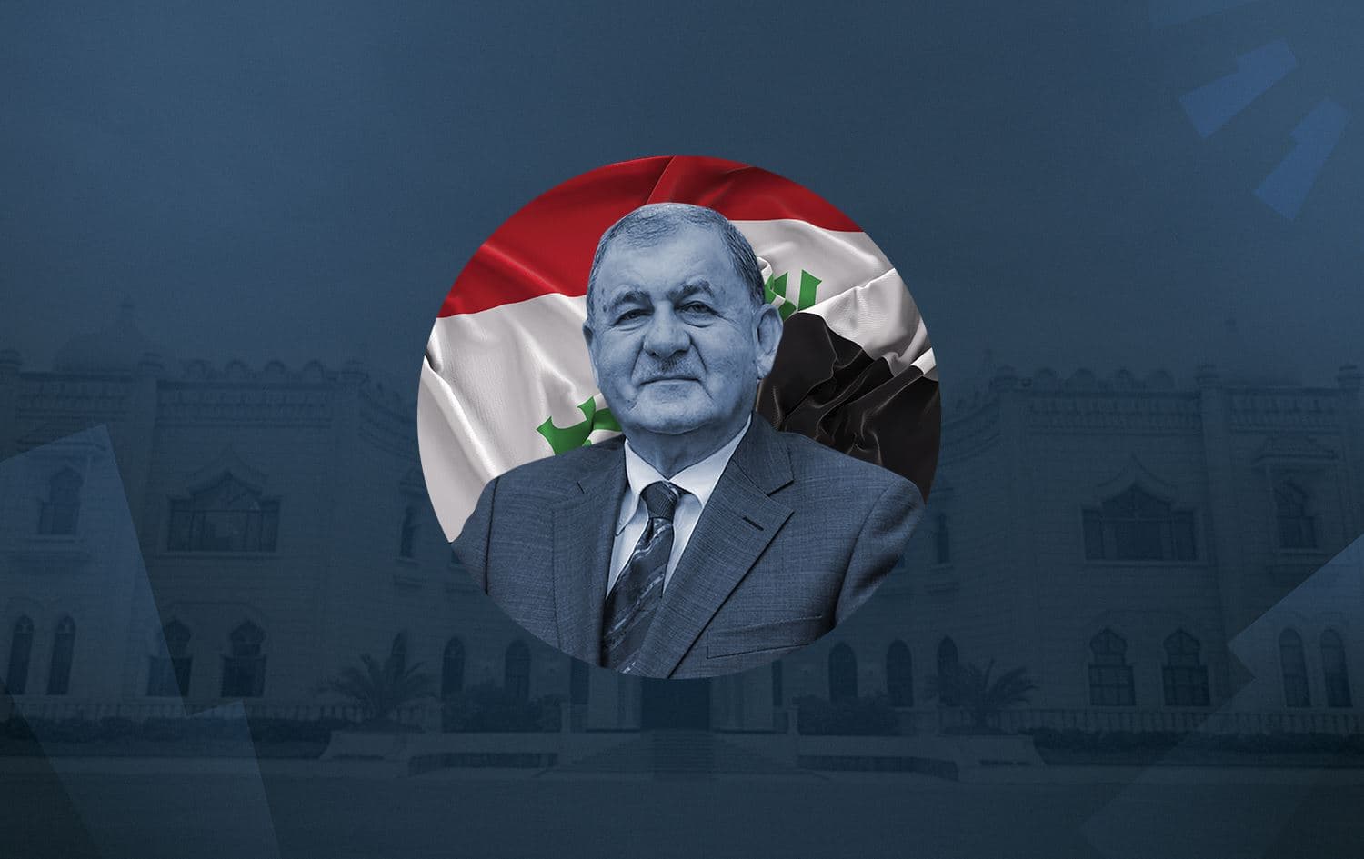 President of Iraq Latif Rashid. Graphic: Rudaw