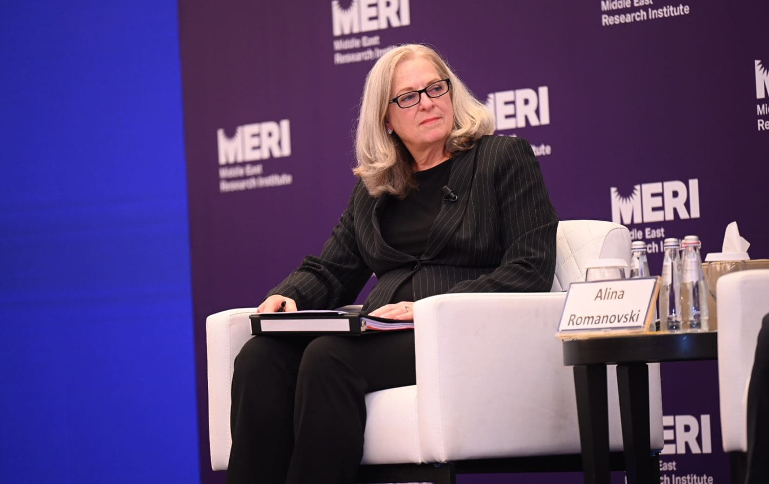 US Ambassador to Iraq Alina Romanowski speaking during the 2022 MERI Forum on November 2, 2022. Photo: Bilind T. Abdullah/Rudaw