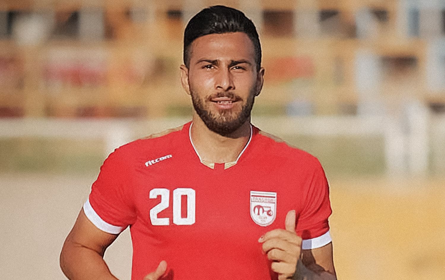 Iranian footballer Amir Reza Nasr Azadani was sentenced to 16 years in prison on January 9, 2023, over countrywide protests. Photo: FIFPro/Twitter