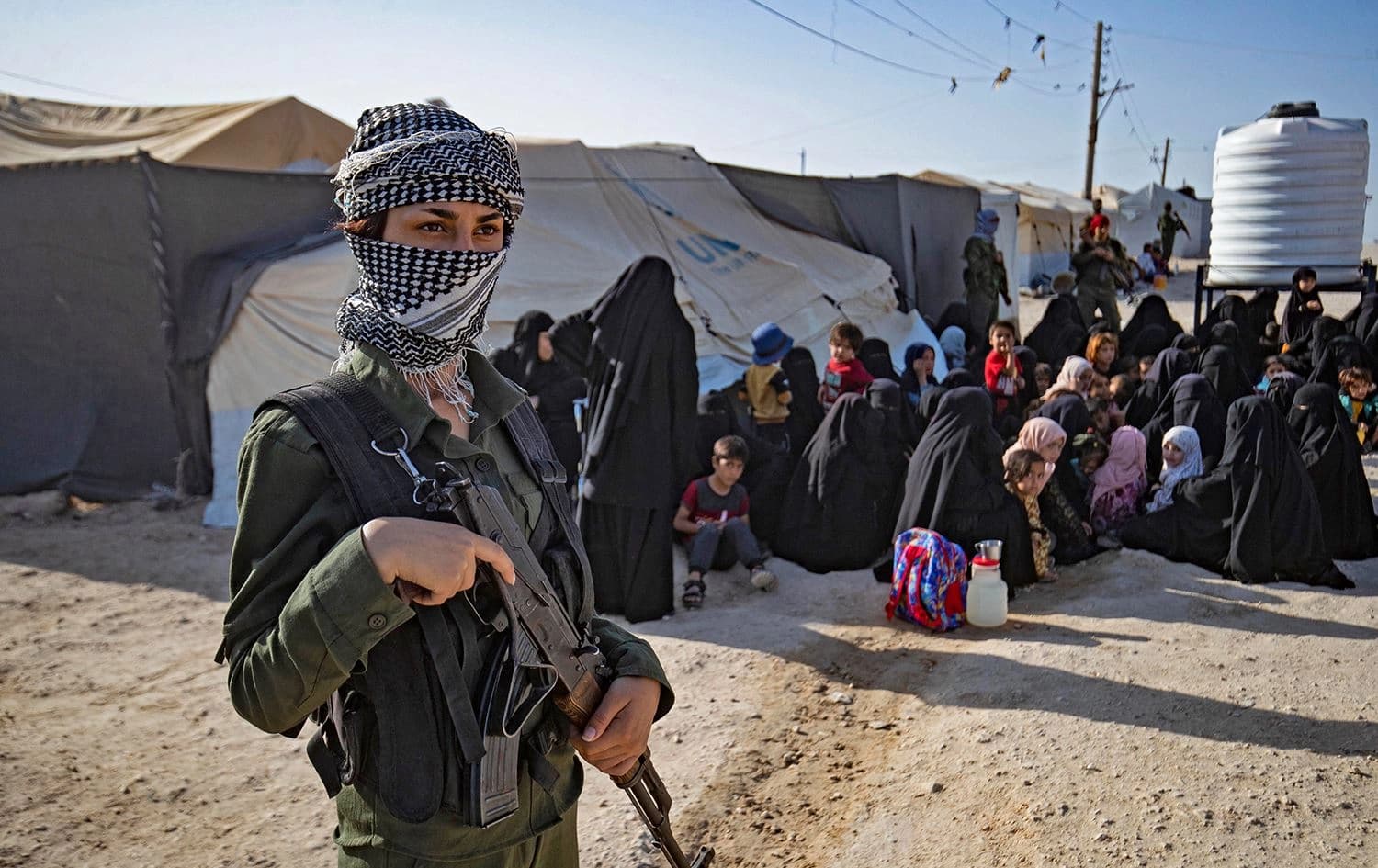 In this file photo taken on August 26, 2022 a picture shows the Kurdish-run al-Hol camp, which holds relatives of suspected Islamic State (IS) group fighters in the northeastern Hasakeh governorate. Photo: Delil Souleiman/AFP