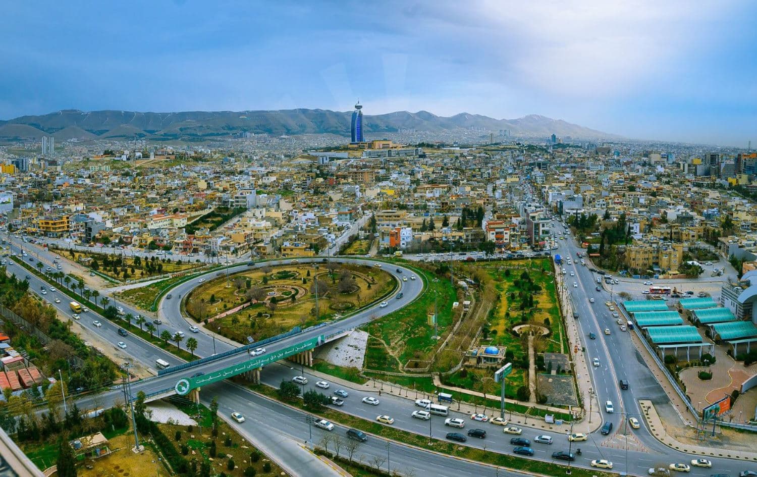 دیمەنێک لە شاری سلێمانی. وێنە: رووداو 