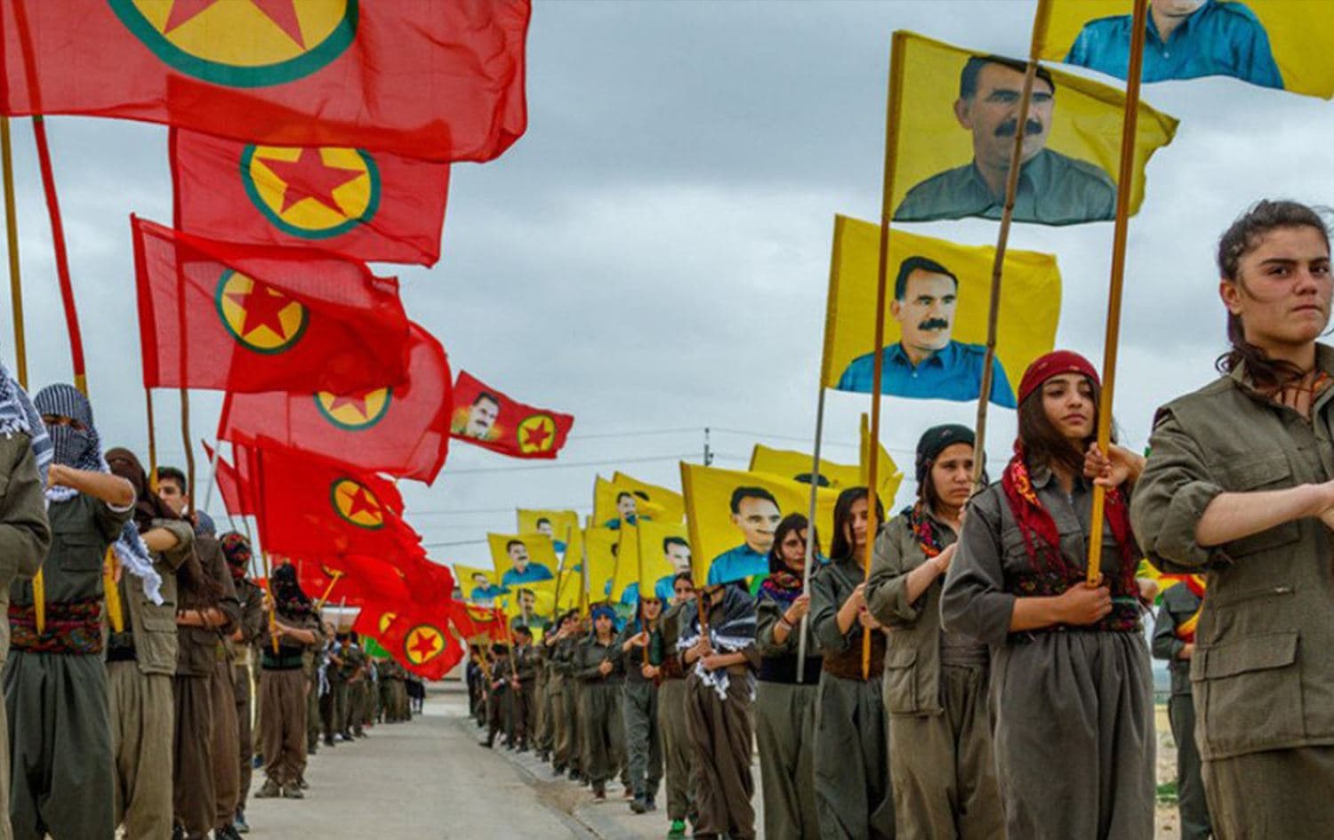 Fighters of the Kurdistan Workers' Party (PKK). Photo: file/ANF