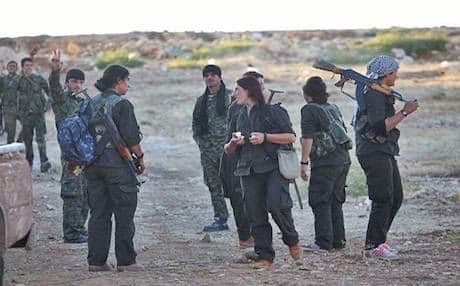 The Peoples Protection Units (YG) has been locked in a fierce battle with Islamic State (IS) militants in Kobane for a month. Photo: YPG media