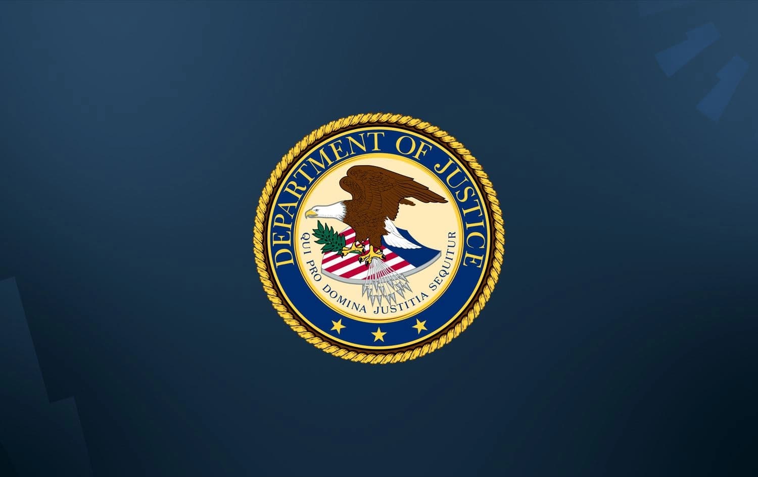 US Justice Department logo. Graphic: Rudaw