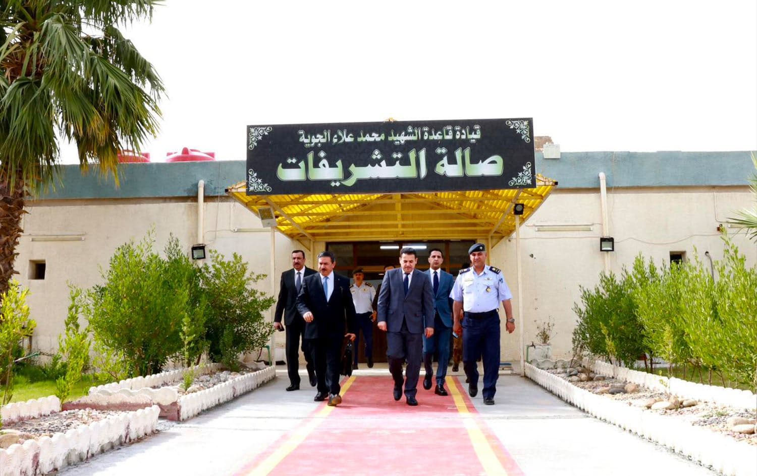 Iraqi National Security Advisor Qasim al-Araji heading a security delegation to Tehran on May 29, 2023. Photo: Qasim al-Araji/Facebook