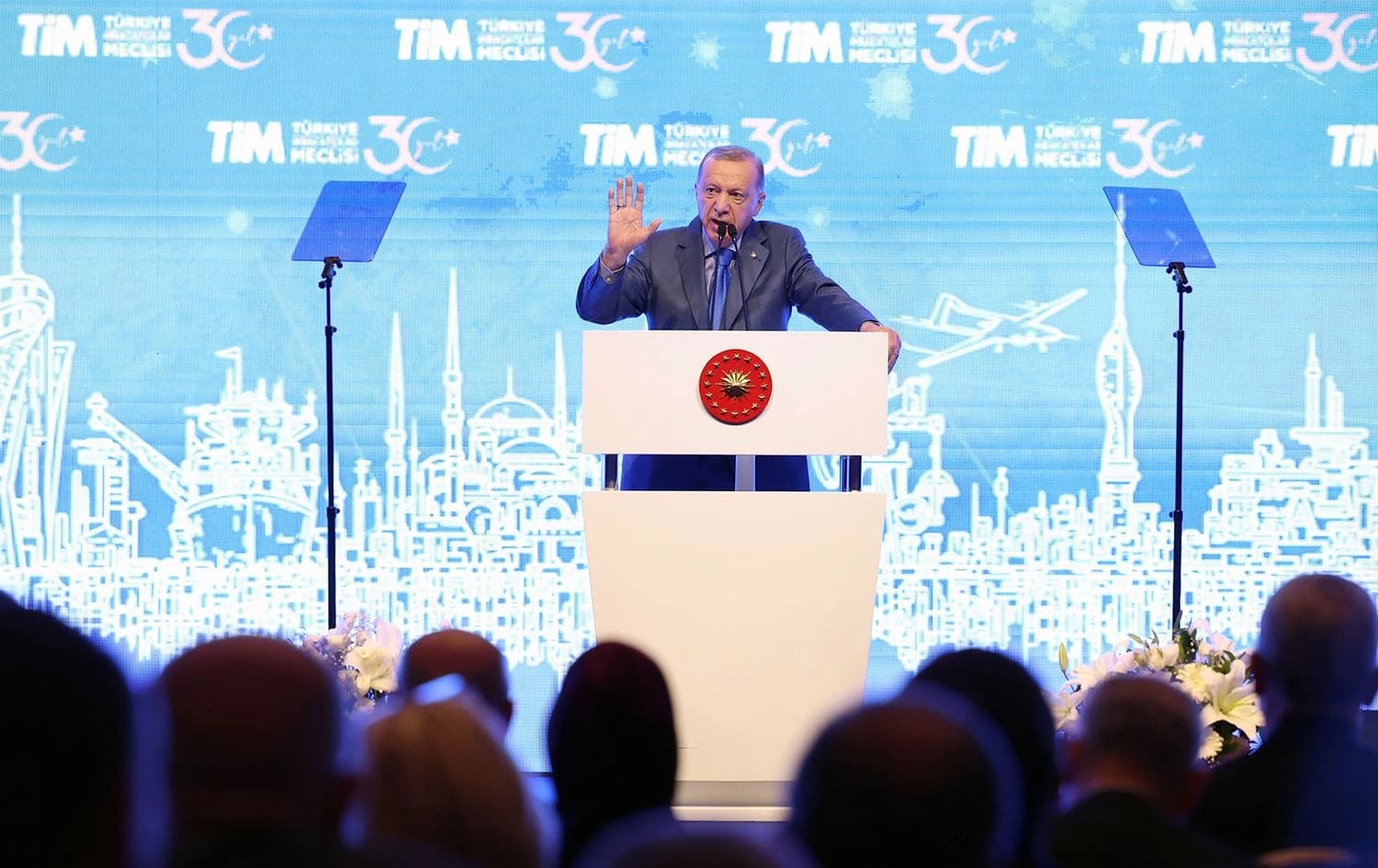 Serokkomarê Tirkiyê Recep Tayyip Erdogan. Wêne: AA