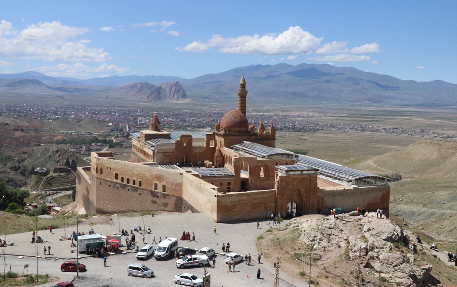 Koşka Îshaq Paşa li navçeya Bazîdê, Bakurê Kurdistanê. Wêne: AA
