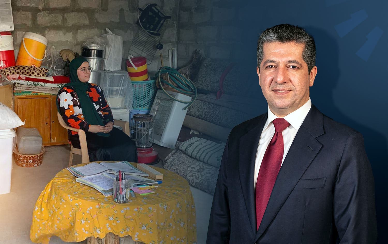 Serokwezîr Mesrûr Barzanî xaniyek wek diyarî da xwendekara yekem Henar Teha Nûrî