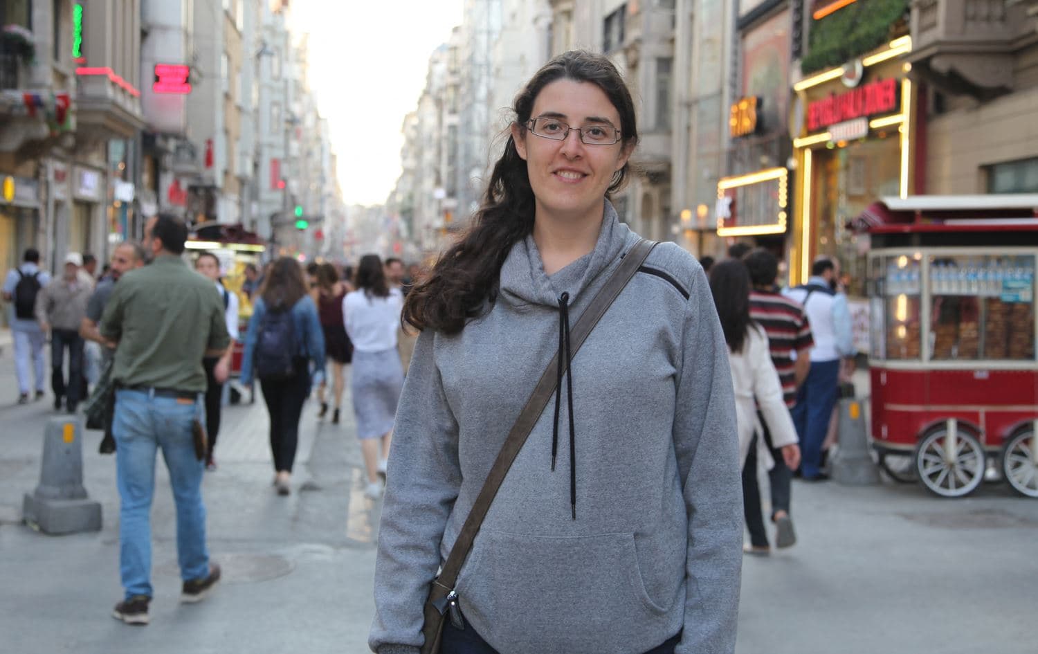 Israeli-Russian academic Elizabeth Tsurkov who has been missing in Iraq for months. Photo: Ahmad Mohamad/AFP 
